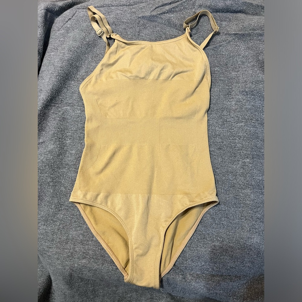 Revolution Dancewear Nude Dance Leotard Adult Petite